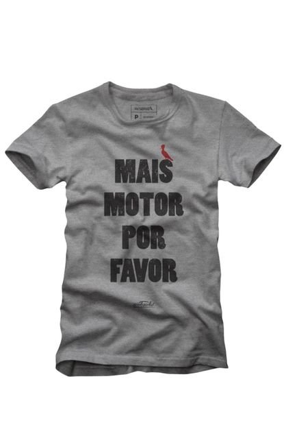 Camiseta Sb Mais Motor Reserva Cinza - Marca Reserva