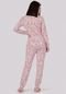 Pijama Juvenil Longo em Tecido com Estampa - Marca Lunender