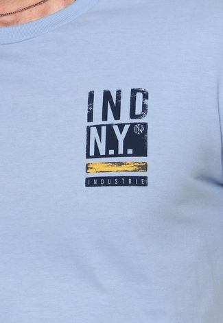 Camiseta Industrie Manhattan Island Azul