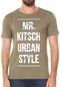 Camiseta Mr Kitsch Manga Curta Estampada Verde - Marca MR. KITSCH