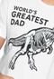 Camiseta Hering Greatest Dad Branca - Marca Hering