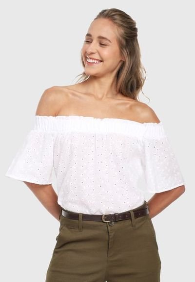 Blusa Blanco Active Compra Ahora Dafiti Colombia