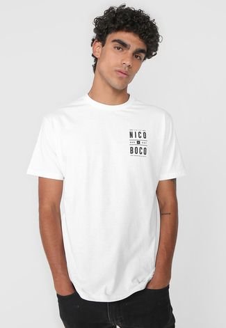 Camiseta Nicoboco Pix Branca
