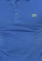 Camisa Polo Lacoste Lisa Azul - Marca Lacoste