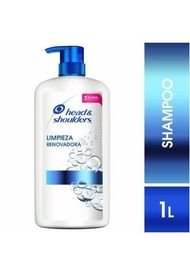 Pack 3 Shampoo Limpieza Renovadora 1L Head & Shoulders