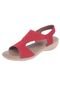 Sandália Usaflex Escama Vermelha - Marca Usaflex