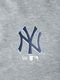 Moletom New Era Canguru Aberto New York Yankees Mescla Cinza - Marca New Era