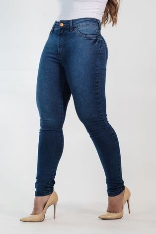 Calça Jeans Feminina Skinny Alta Elastano Anticorpus