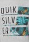 Camiseta Quiksilver Word Up After Dark Cinza - Marca Quiksilver