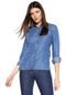 Camisa Jeans Dudalina Comfort Azul - Marca Dudalina