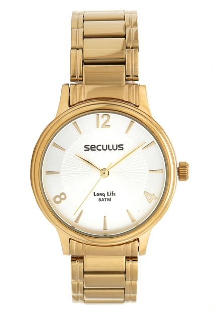 Relógio Seculus 28873LPSVDA1 Dourado - Marca Seculus