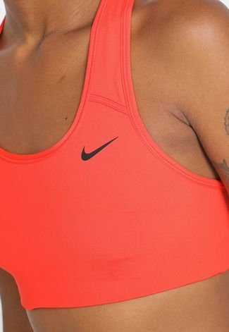 Top Nike New Np Classic Bra Laranja - Compre Agora