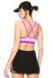 Top Nike Pro Indy Strappy Roxo - Marca Nike