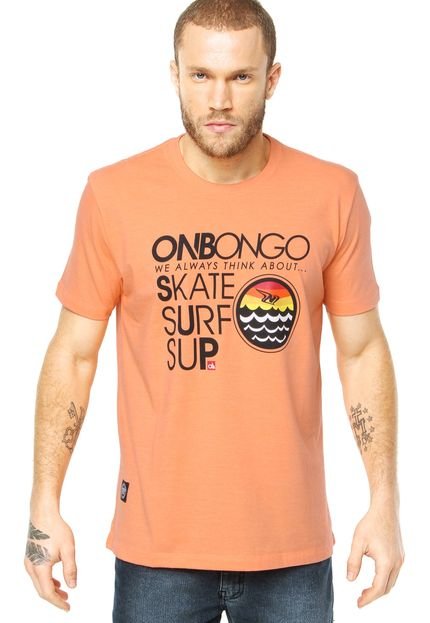 Camiseta Onbongo Kawela Laranja - Marca Onbongo