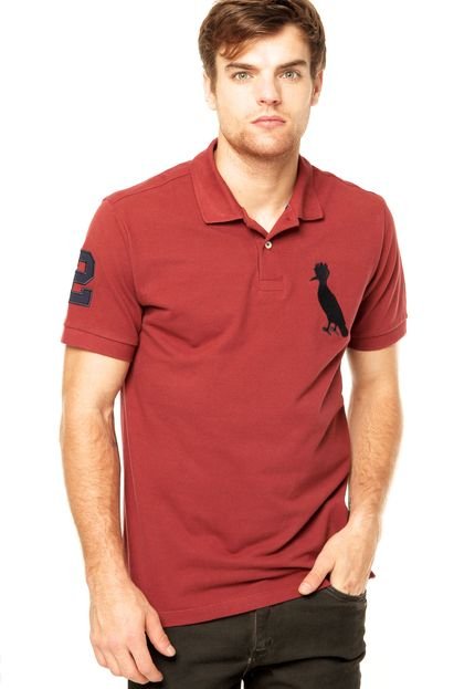 Camisa Polo Reserva Vinho - Marca Reserva