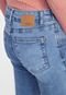 Calça Jeans Malwee Skinny Pespontos Azul - Marca Malwee