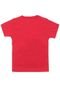 Camiseta Kyly Menino Frontal Vermelha - Marca Kyly