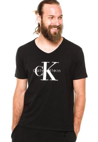 Camiseta Calvin Klein Underwear Logo Preta