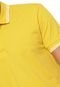 Camisa Polo Colcci Reta Básica Amarela - Marca Colcci