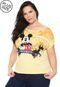 Blusa Cativa Disney Plus Estampada Amarela - Marca Cativa Disney Plus