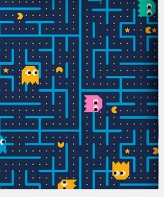 Jogo De Cama Solteiro Estampa Pac Man Doce Vida - Compre Agora