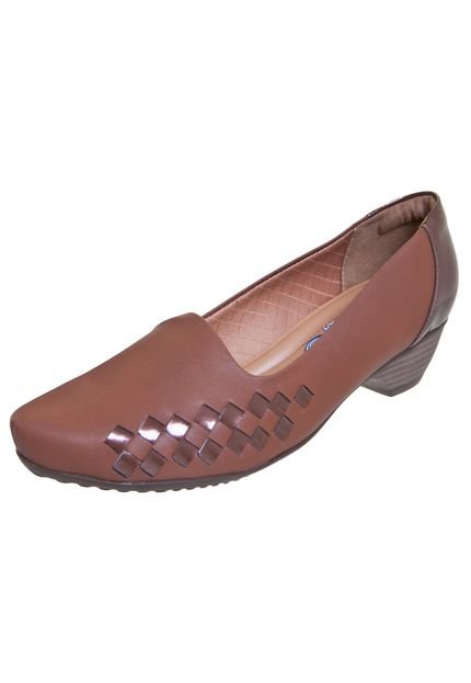 Scarpin Piccadilly Tresse Marrom - Marca Piccadilly