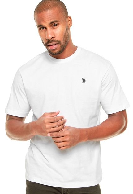 Camiseta U.S. Polo Bordado Branca - Marca U.S. Polo