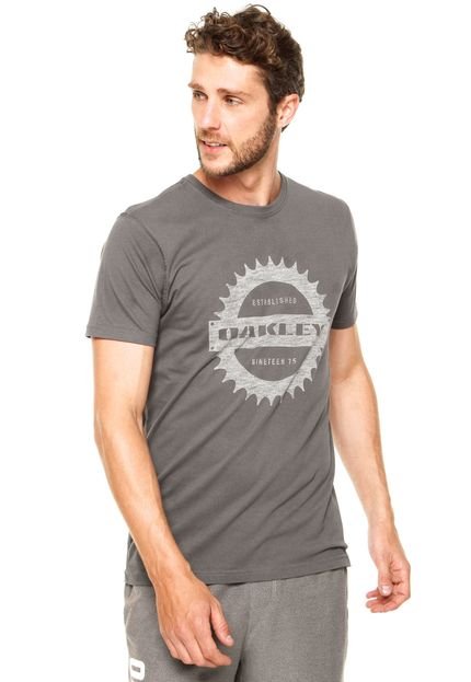 Camiseta Oakley Cycling Cinza - Marca Oakley