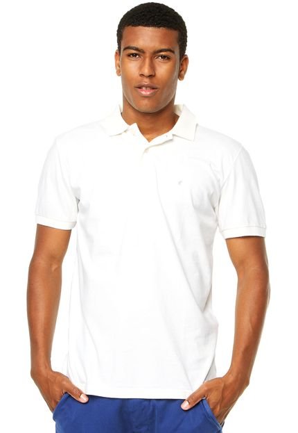 Camisa Polo Redley Simple Off-White - Marca Redley