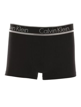 Cueca Calvin Klein Trunk Modal Prata Preta 1UN