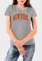Camiseta Feminina Cinza New York Algodão Premium Benellys - Marca Benellys