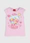 Blusa Kyly Infantil Doces Rosa - Marca Kyly