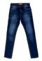 Calça Jeans Juvenil Menino Skinny Azul - Marca Crawling
