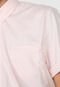 Camisa Lacoste Reta Bolso Rosa - Marca Lacoste
