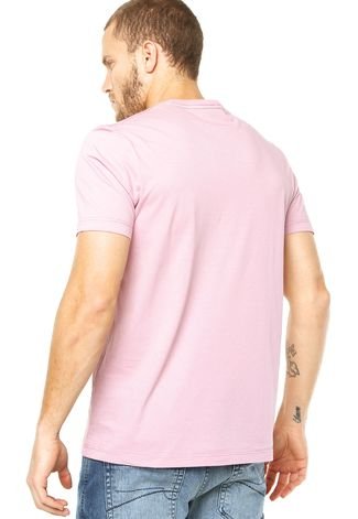 Camiseta Colcci Slim Run Rosa