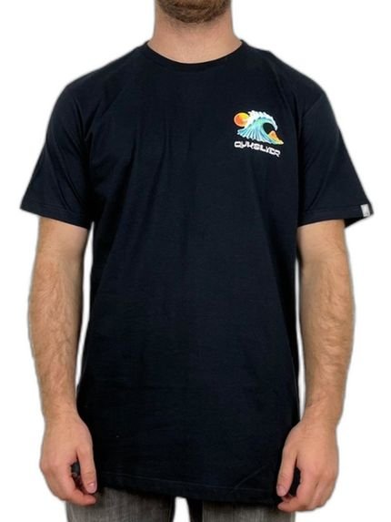 Camiseta Quiksilver Ocean Bed Preto - Marca Quiksilver