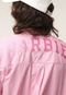 Camisa GAP Barbie Listrada Rosa - Marca GAP