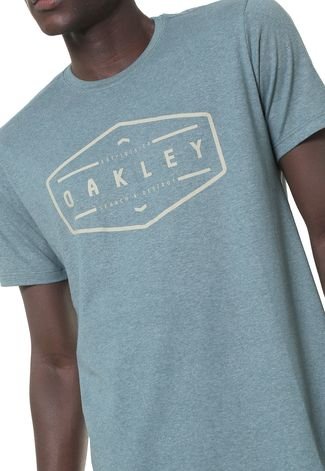 Camiseta Oakley Tapering Lettering Verde
