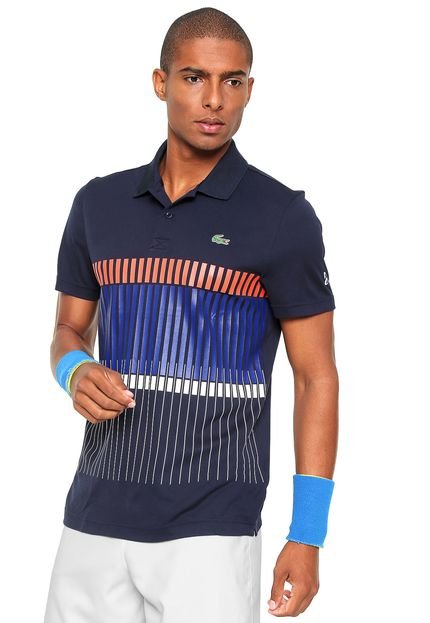 Camisa Polo Lacoste Novak Djokovic Azul-Marinho - Marca Lacoste