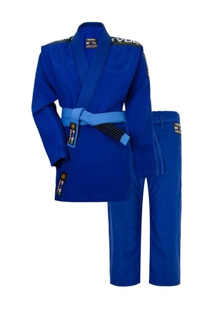 Kimono Vulkan Fight Ultra Light Infantil Azul - Marca Vulkan Fight