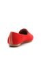 Slipper Usaflex Lisa Vermelho - Marca Usaflex