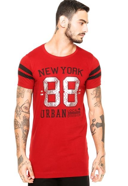 Camiseta Local New York Vermelha - Marca Local