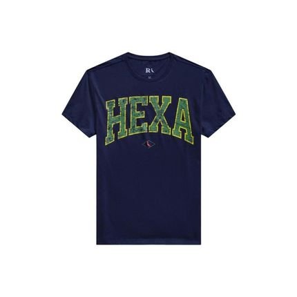 Camiseta Estampada Hexa Reserva Azul Marinho - Marca Reserva