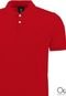 Camisa Polo Basica Ogochi Slim Fit  Vermelho - Marca Ogochi
