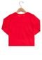 Camiseta Manga Longa Alakazoo Adventure Infantil Vermelha - Marca Alakazoo