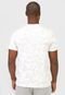 Camiseta Nike Sportswear Club Aop Off-White/Cinza - Marca Nike Sportswear
