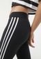 Legging adidas Sportswear 3 Stripes Preta - Marca adidas Sportswear