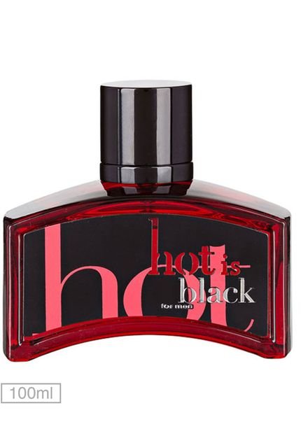 Perfume Hot Is Black Nu Parfums 100ml - Marca Nu Parfums