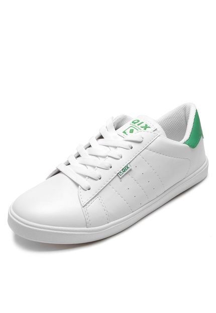 Tênis Qix Classic Branco/Verde - Marca Qix