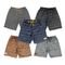 Kit Shorts de Menino 5 Bermuda Moletom Moletinho Infantil Juvenil Masculinos 4 A 16 Anos - Marca CFAstore